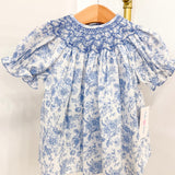 Emmie BTOI Smocked Bishop Bloomer Set