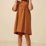 Caroline Camel Embossed Mini