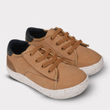 Ash Boys Hook & Loop Shoe Tan