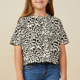 Leopard Terry Tee