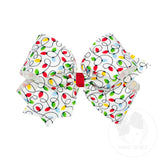 King Christmas Lights Bow