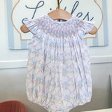 Endless Summer Smocked Geo Bubble
