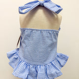 Blue Crab Bay - Girls One Piece Swimsuit with Ruffle