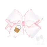 King Moonstitch Grosgrain Bow Easter Embroidery