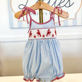 Crawfish Smock Waist Bubble