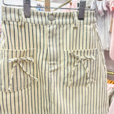 Denim Darling Striped Skirt