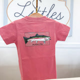 Boys Rainbow Trout SS Salmon