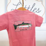 Boys Rainbow Trout SS Salmon