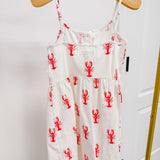 Brooklyn White Crawfish Dress