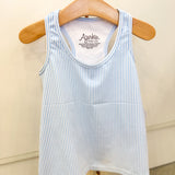 Light Blue Striped Tank
