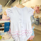 Little Crawlers Ruffle Bubble Pink