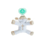 Paci-Plushies Buddies- Lovie Lamb (with cross)