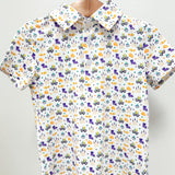 Mardi Gras Louisiana Icon Polo
