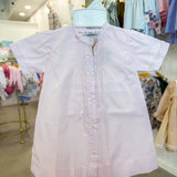 Pink Embroidered Folded Daygown