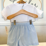 Crawfish Smocked Short Set