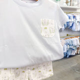 Easter Bunnies Blue Short Set