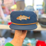 Red Fish Rope Hat
