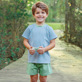 Graham Short Set- Slate and Sage