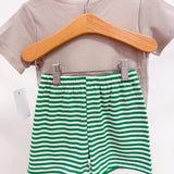 Tractor Embroidered Short Set