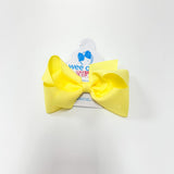 Medium Classic Bow Light Yellow