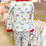 Girls Cajun Christmas Two Pcs Loungwear