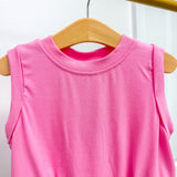 Danny Pink Rib Top