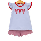 Bayou Boil Scallop Short Set