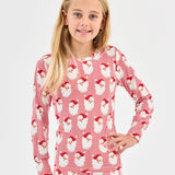 Santa Baby Red Kids PJ Set