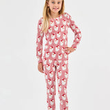 Santa Baby Red Kids PJ Set