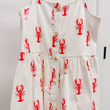 Brooklyn White Crawfish Dress