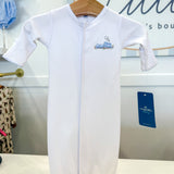 Choo Choo Train Gathered Gown