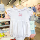 Little Crawlers Ruffle Bubble Pink