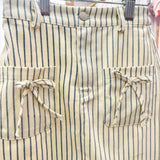 Denim Darling Striped Skirt