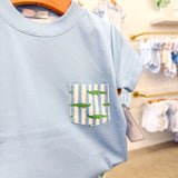 Bayou Kids Blue Short Set