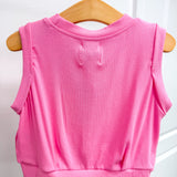 Danny Pink Rib Top