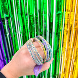 Mardi Gras Confetti Bracelets