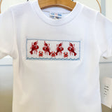 Crawfish Smocked Short Set