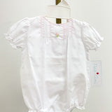 Emma Catherine White & Light Pink Bubble & Hat