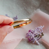 Gold Classic Bangle - Medium