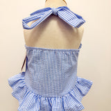 Blue Crab Bay - Girls One Piece Swimsuit with Ruffle