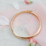 Gold Classic Bangle - Medium