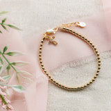 Lenox Gold Cross Bracelet