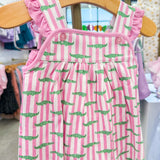 Bayou Kids Pink Bloomer Set