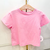 Solid Pink Boxy T