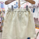 Denim Darling Striped Skirt