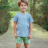 Graham Short Set- Slate and Sage