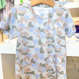 Performance Tee- Green/Blue/Khaki Camo