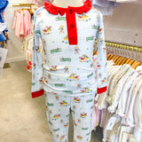 Girls Cajun Christmas Two Pcs Loungwear