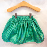 Teal Metallic Skort