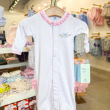 Evelyn's Classics Ruffle Gathered Gown